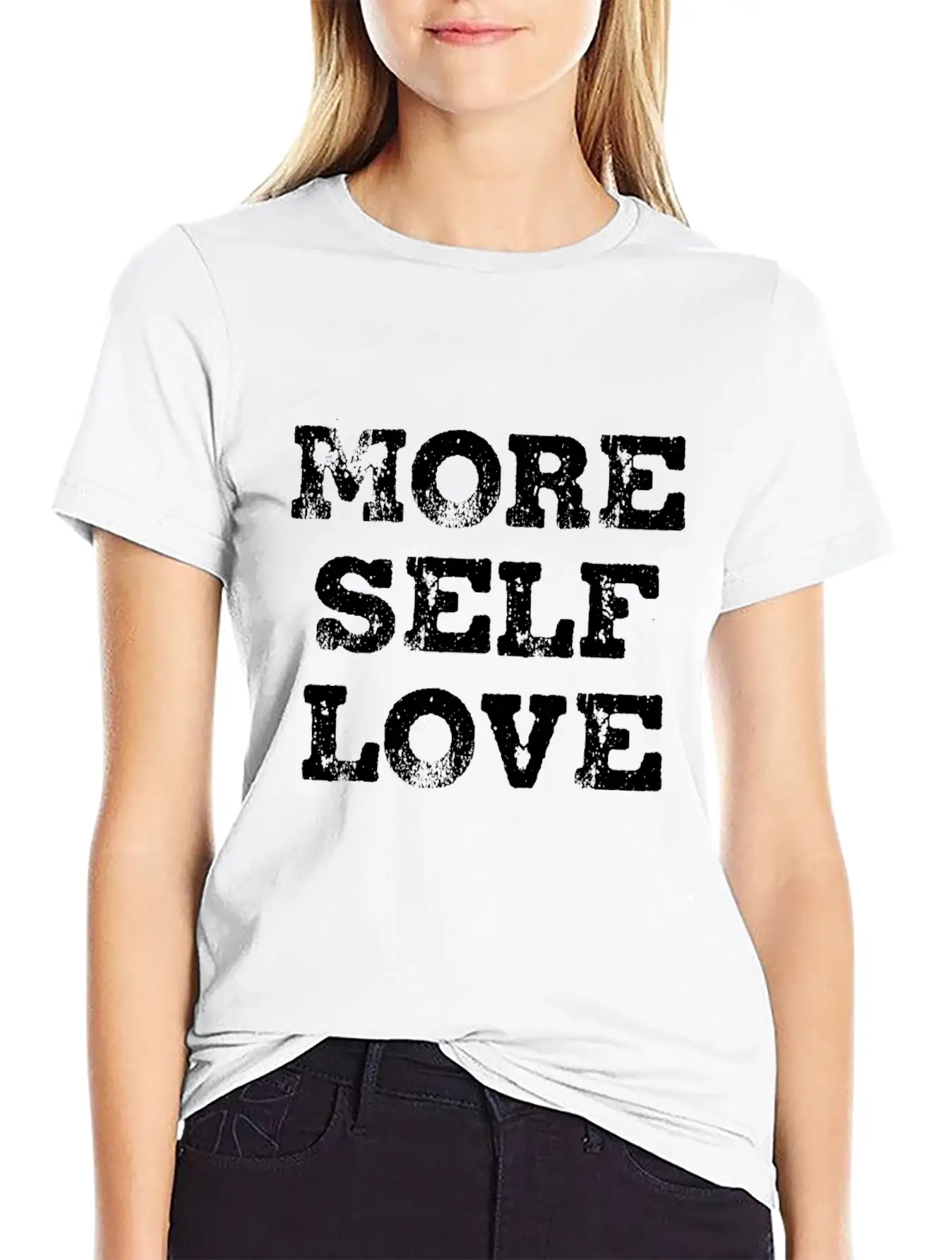 More Self Love Stylish Everyday T-Shirt – Unisex Basic Cotton Tee