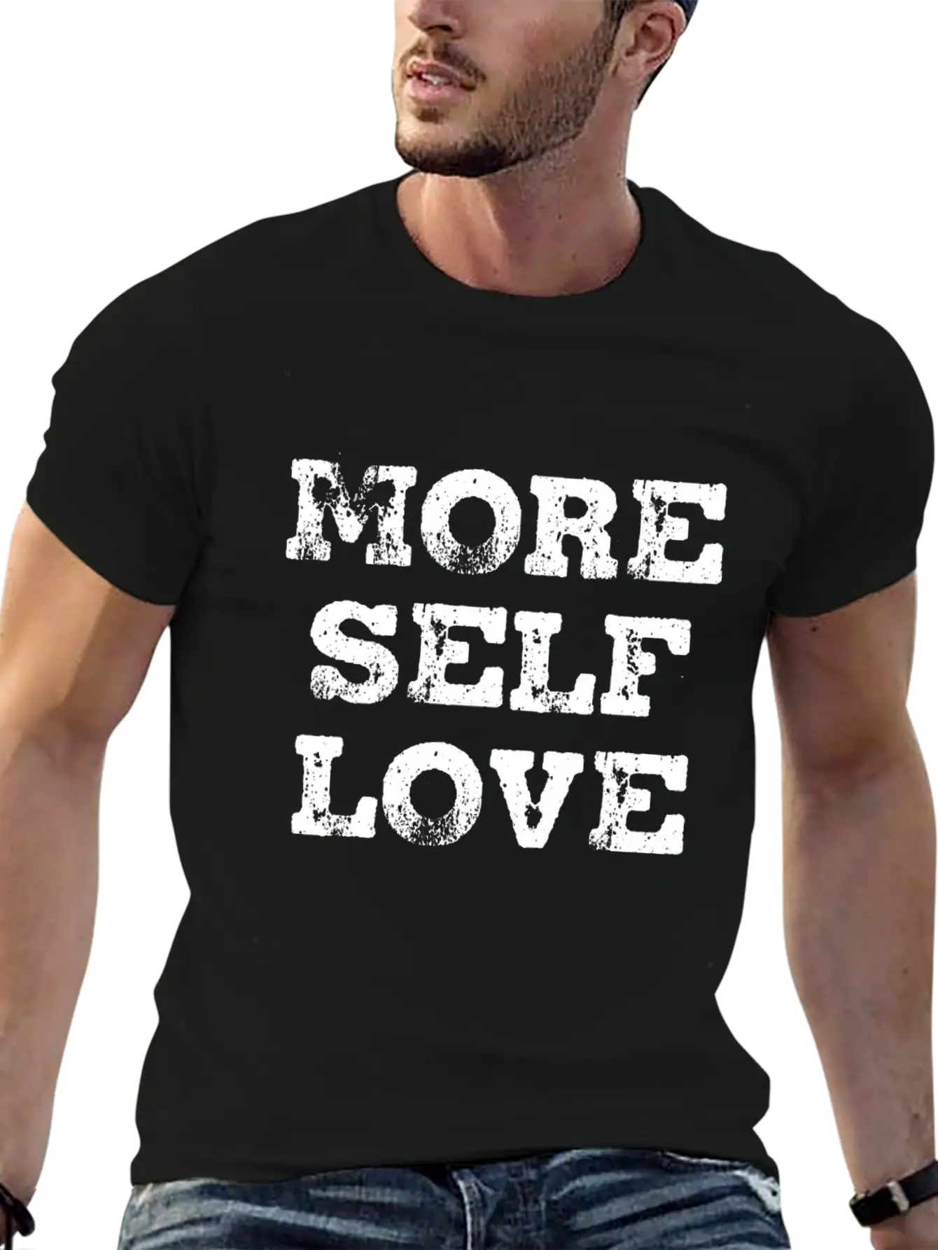 More Self Love Stylish Everyday T-Shirt – Unisex Basic Cotton Tee
