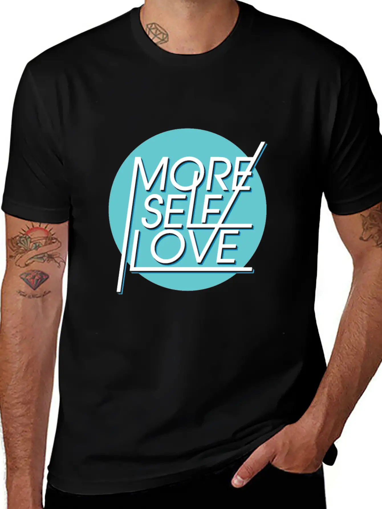 More Self Love Unisex Casual T-Shirt – Clean Design For Daily Comfort
