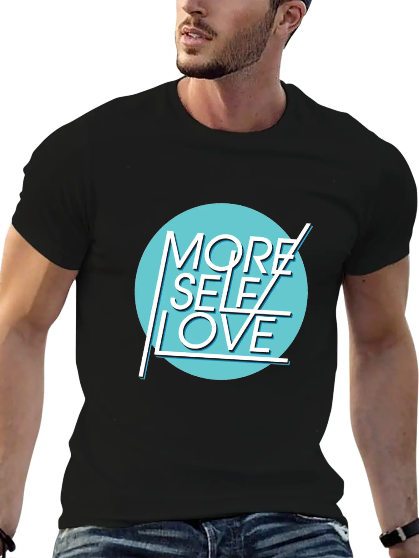 More Self Love Unisex Casual T-Shirt – Clean Design For Daily Comfort