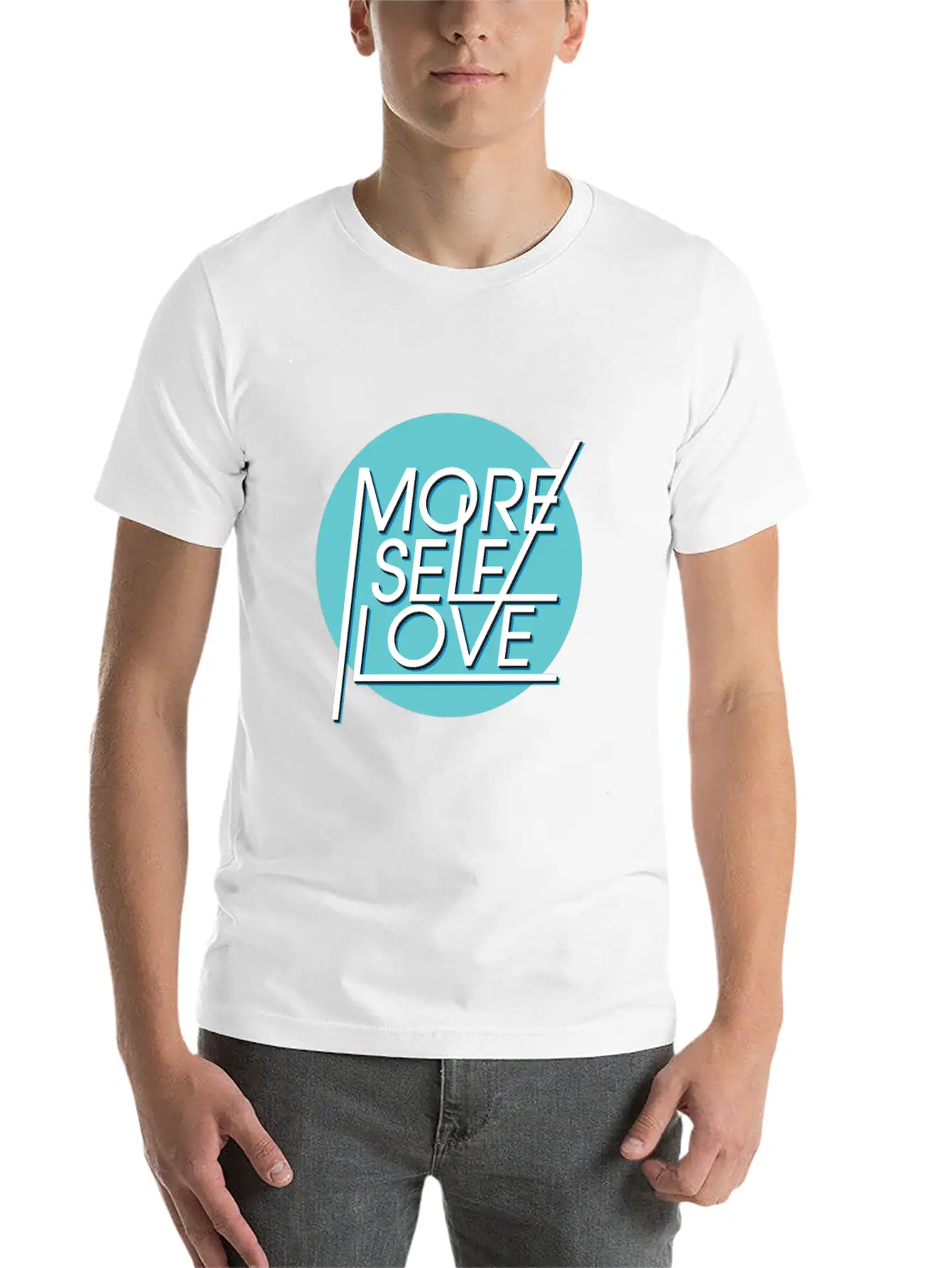 More Self Love Unisex Casual T-Shirt – Clean Design For Daily Comfort