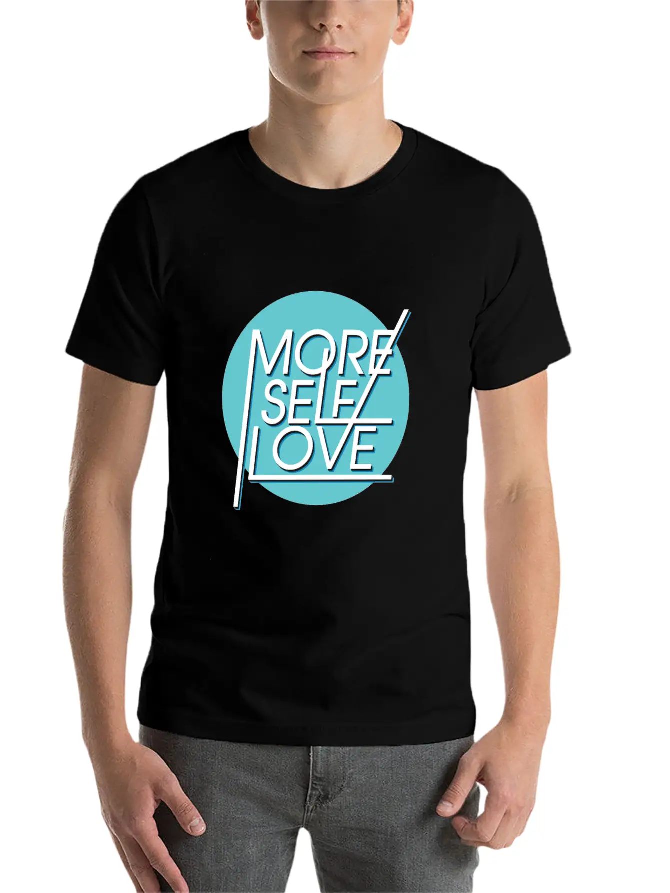 More Self Love Unisex Casual T-Shirt – Clean Design For Daily Comfort