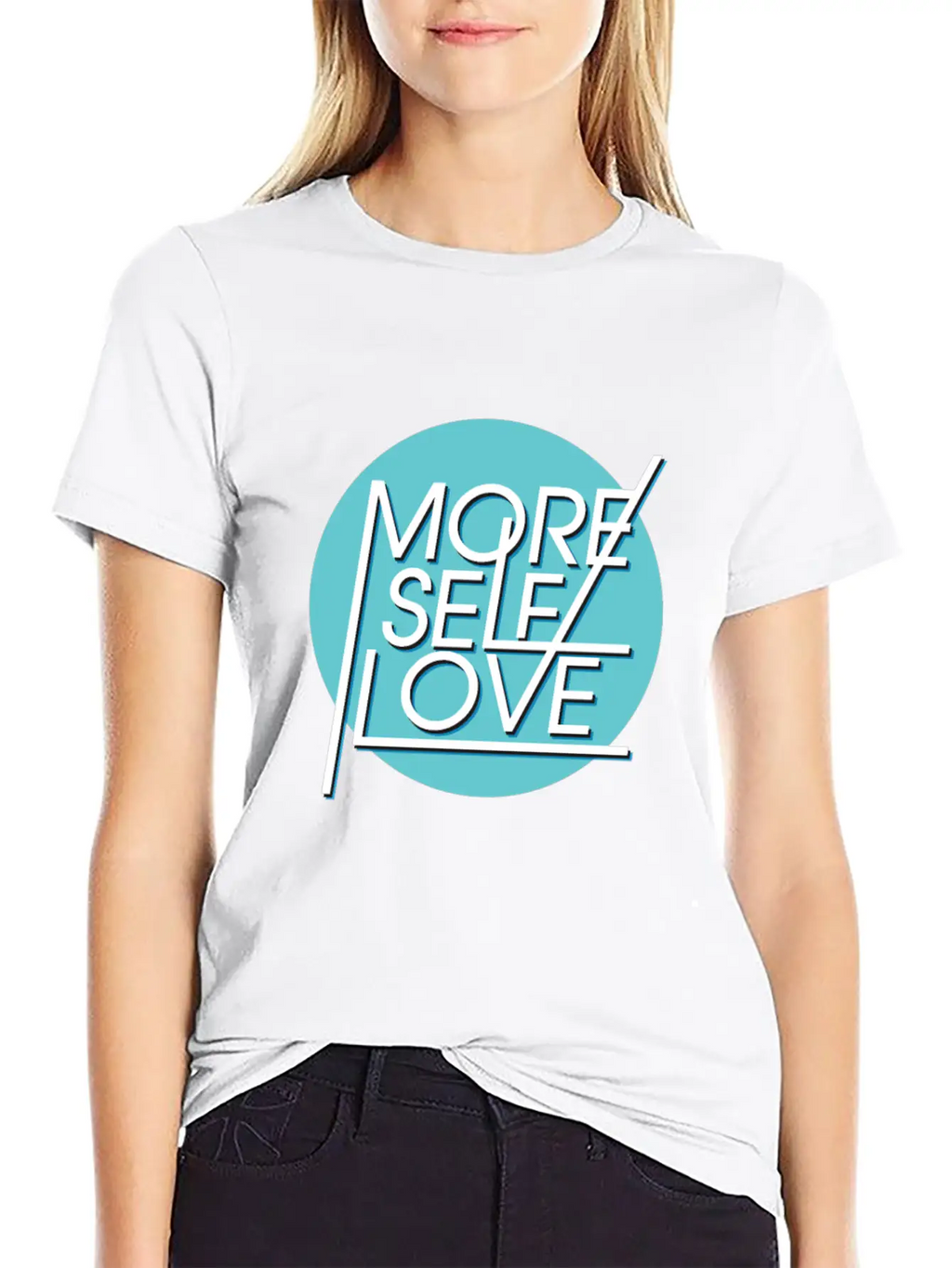 More Self Love Unisex Casual T-Shirt – Clean Design For Daily Comfort