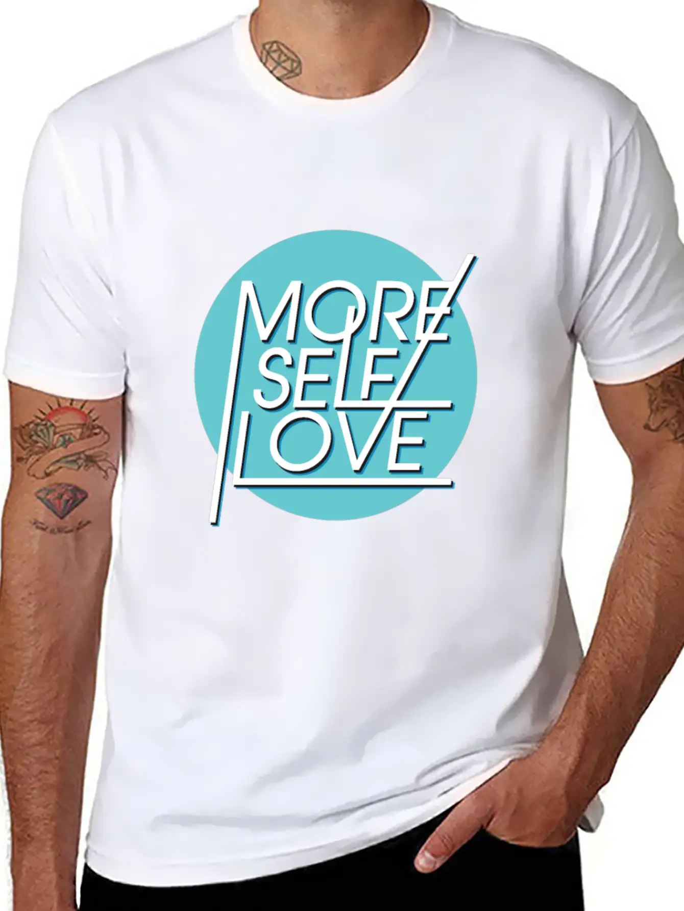 More Self Love Unisex Casual T-Shirt – Clean Design For Daily Comfort