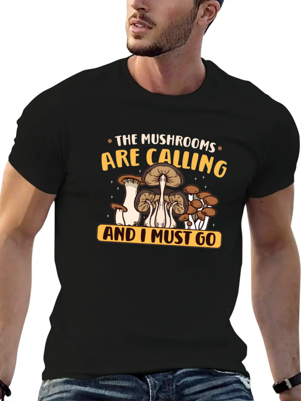 Morels Mushroom Picker Mushroom Farmer Mushroom Unisex Casual T-Shirt – Clean Design For Daily Comfort