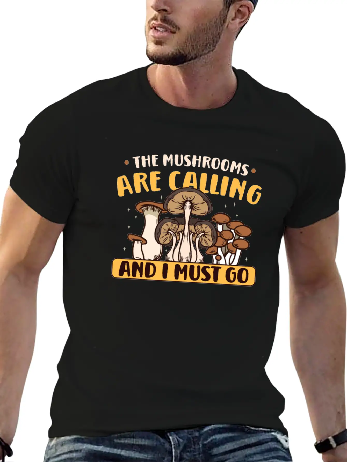 Morels Mushroom Picker Mushroom Farmer Mushroom Unisex Casual T-Shirt – Clean Design For Daily Comfort