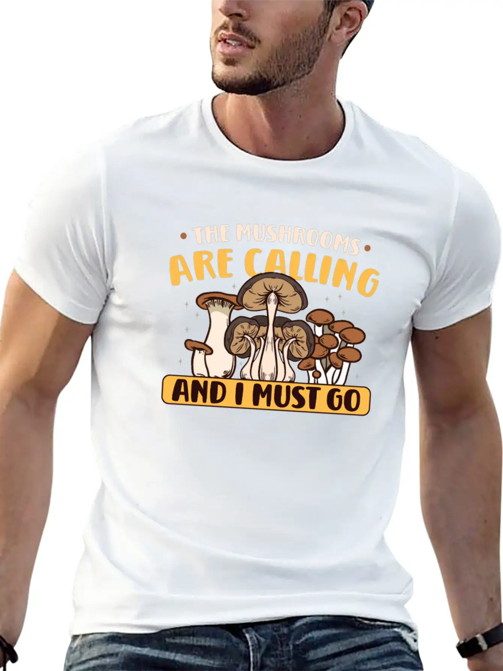 Morels Mushroom Picker Mushroom Farmer Mushroom Unisex Casual T-Shirt – Clean Design For Daily Comfort