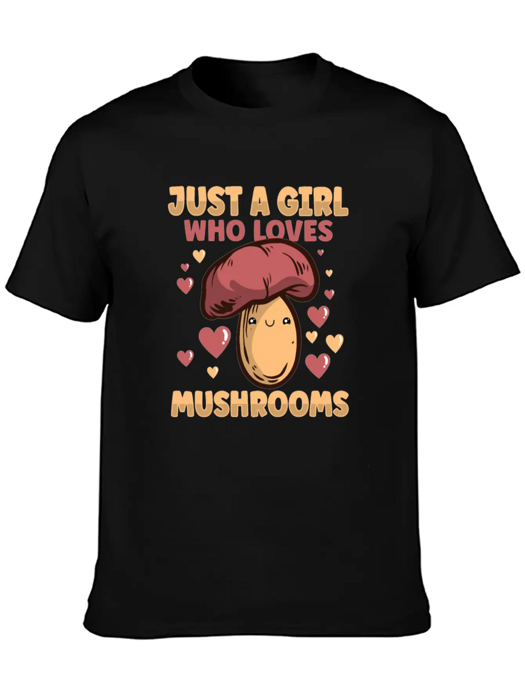Morels Mushroom Picker Mushroom Farmer Mushroom Unisex Short Sleeve Soft Cotton T-Shirt – Casual Everyday Wear