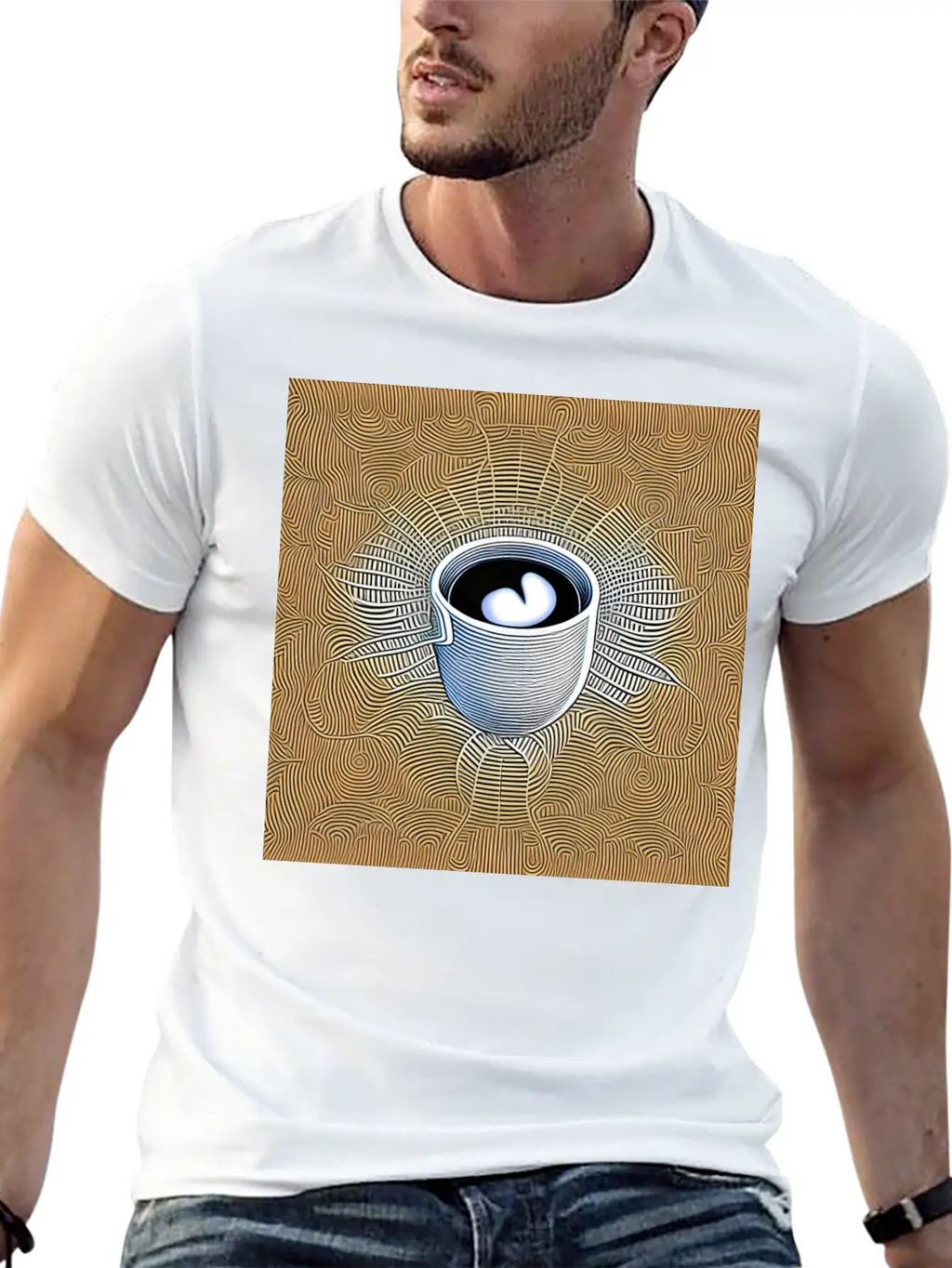 Morning Coffee Unisex Casual T-Shirt – Clean Design For Daily Comfort