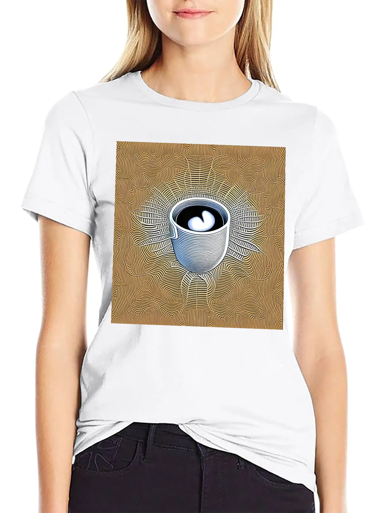Morning Coffee Unisex Casual T-Shirt – Clean Design For Daily Comfort