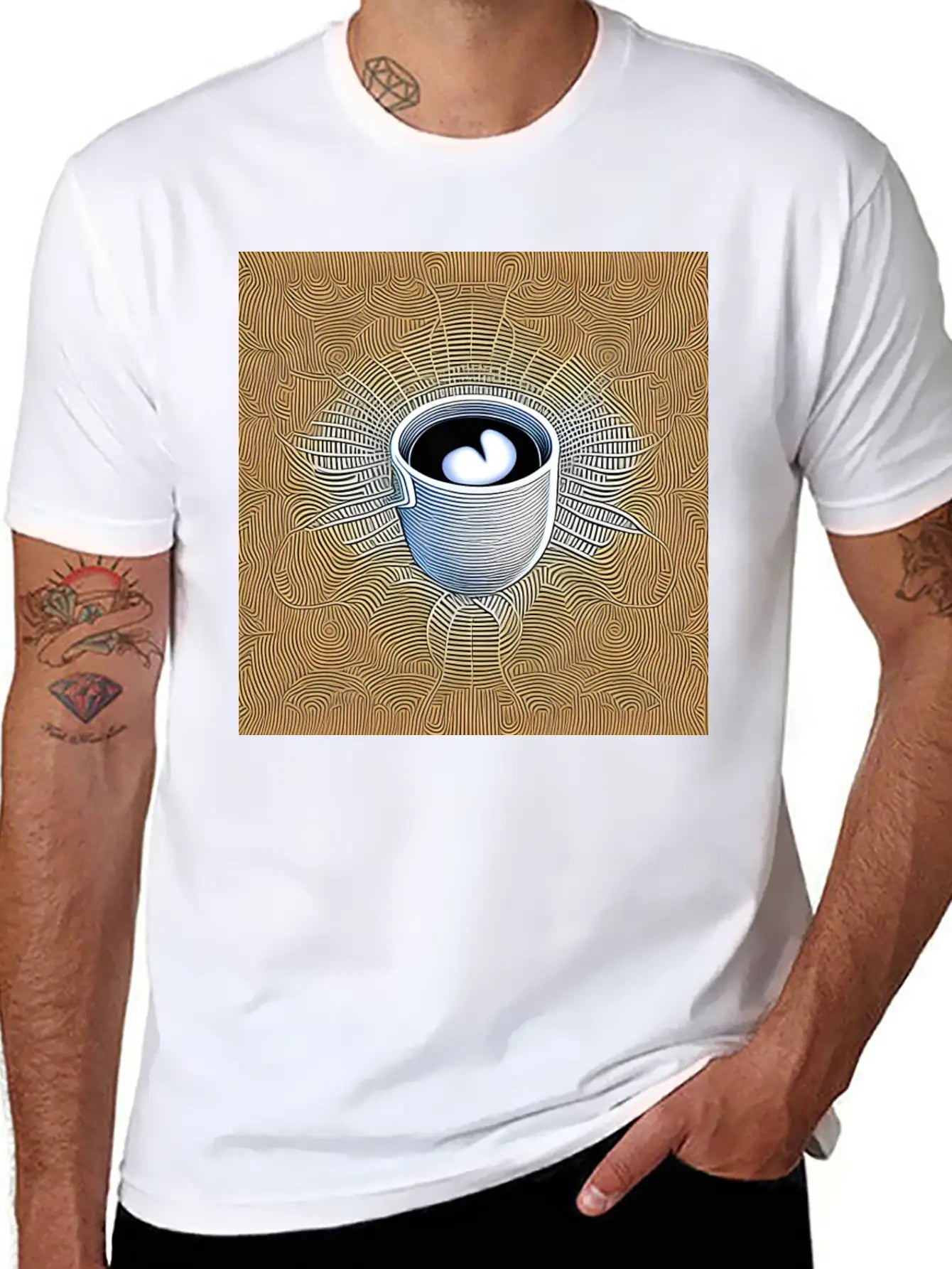 Morning Coffee Unisex Casual T-Shirt – Clean Design For Daily Comfort