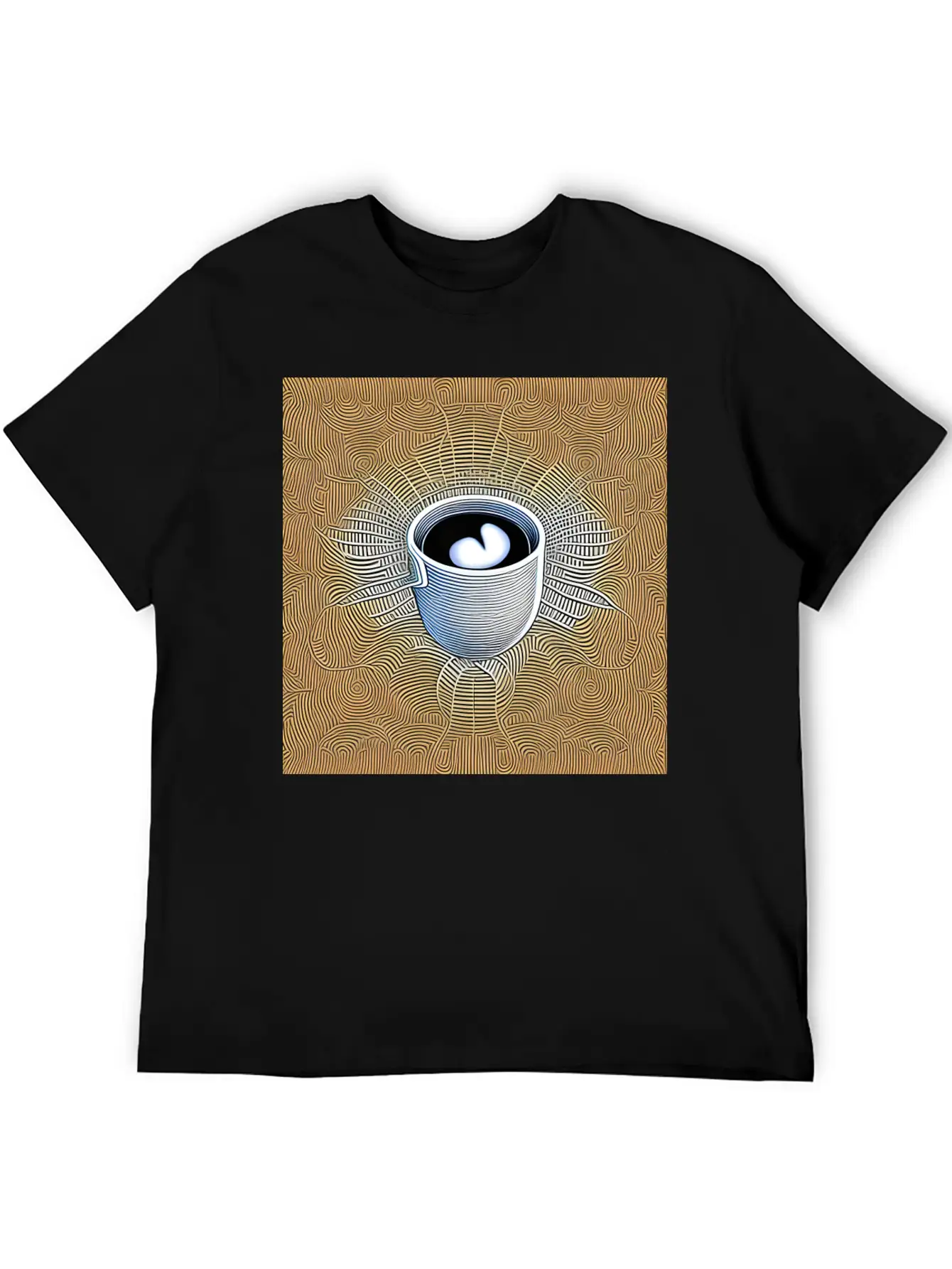Morning Coffee Unisex Casual T-Shirt – Clean Design For Daily Comfort
