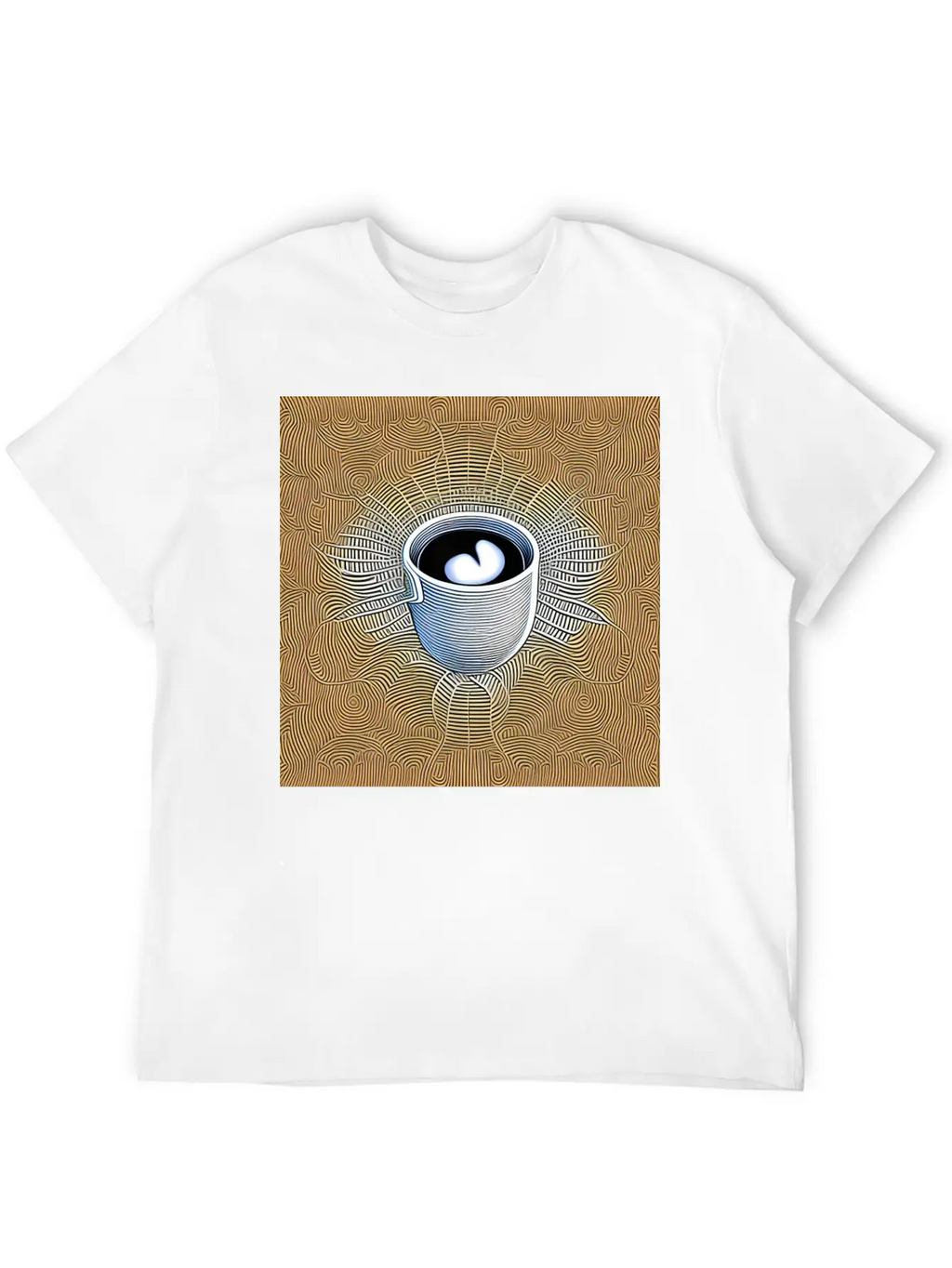 Morning Coffee Unisex Casual T-Shirt – Clean Design For Daily Comfort