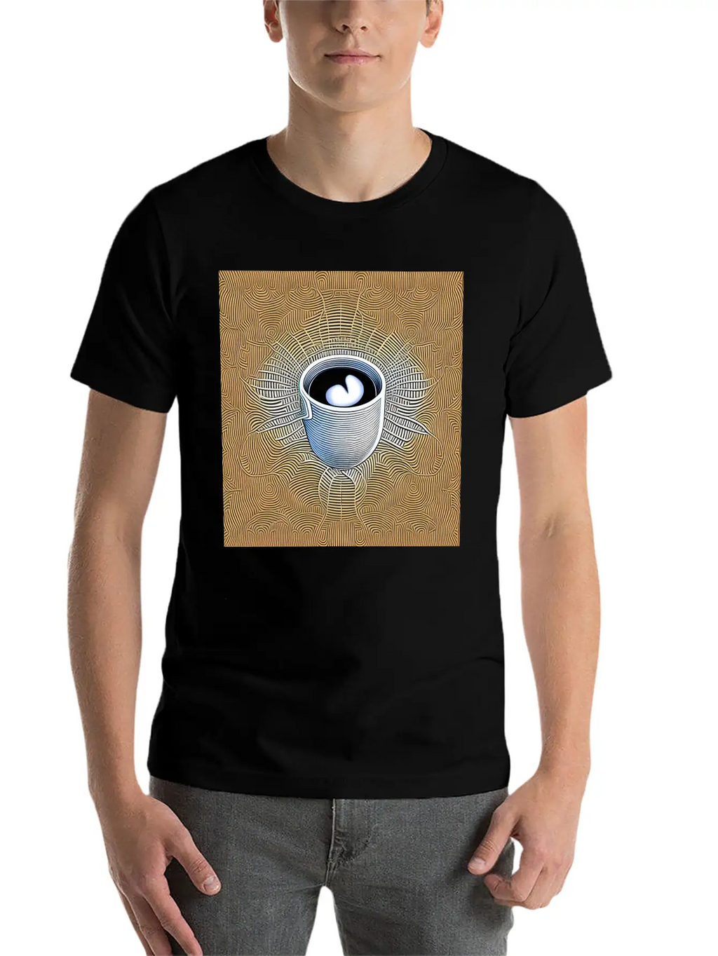 Morning Coffee Unisex Casual T-Shirt – Clean Design For Daily Comfort