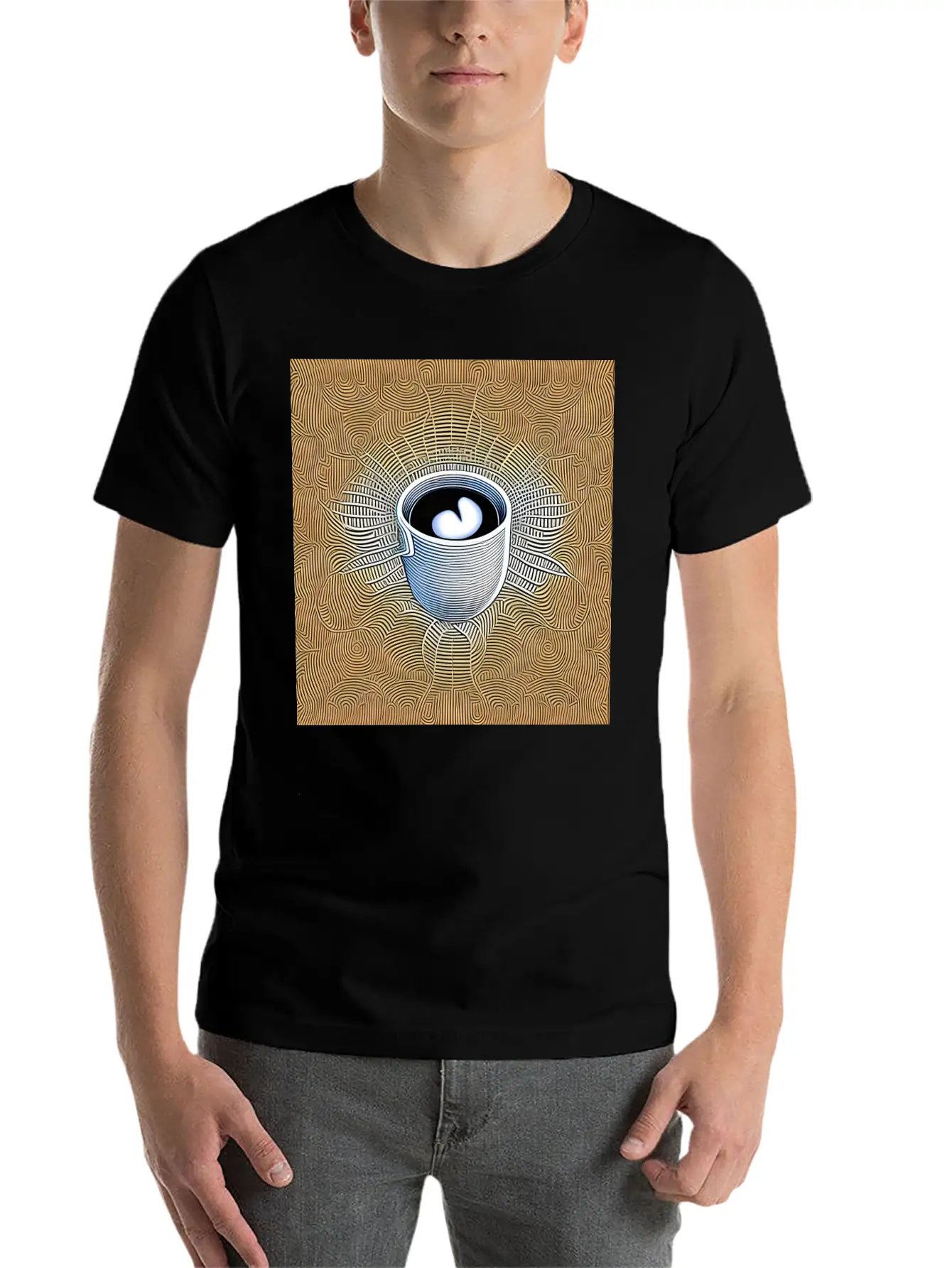 Morning Coffee Unisex Casual T-Shirt – Clean Design For Daily Comfort