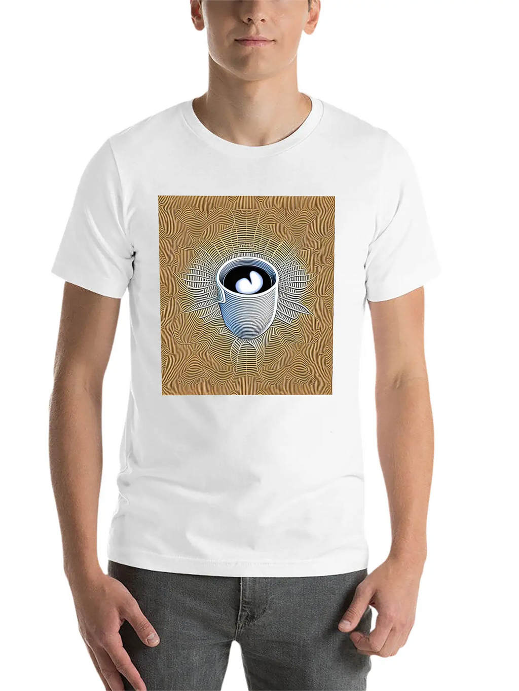 Morning Coffee Unisex Casual T-Shirt – Clean Design For Daily Comfort