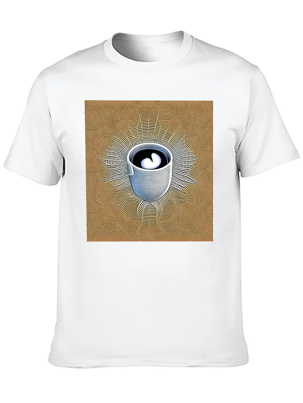 Morning Coffee Unisex Casual T-Shirt – Clean Design For Daily Comfort