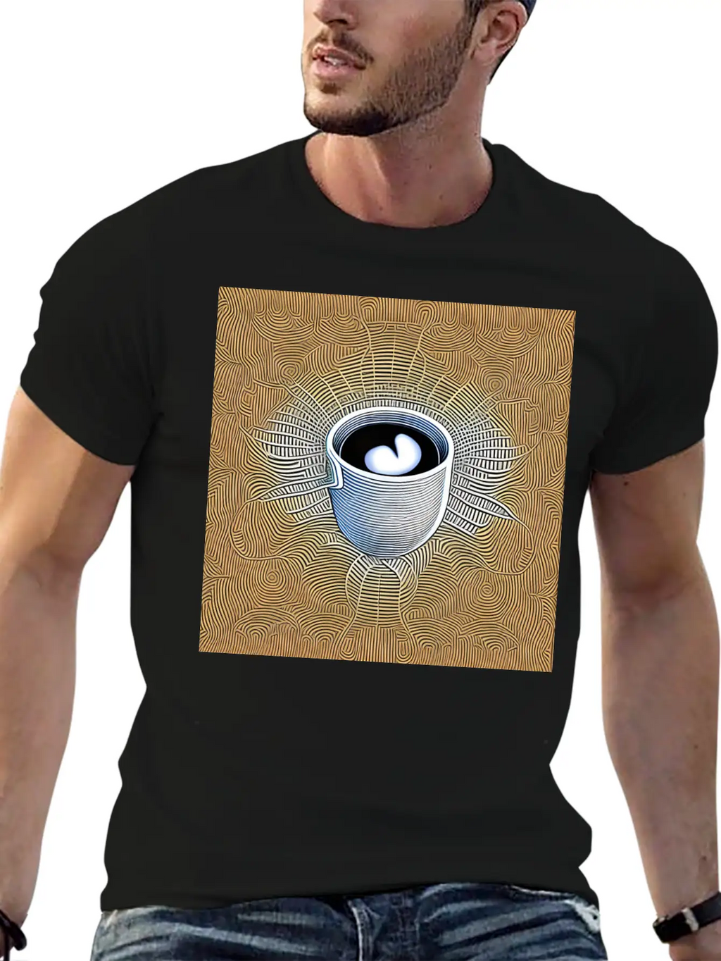 Morning Coffee Unisex Casual T-Shirt – Clean Design For Daily Comfort