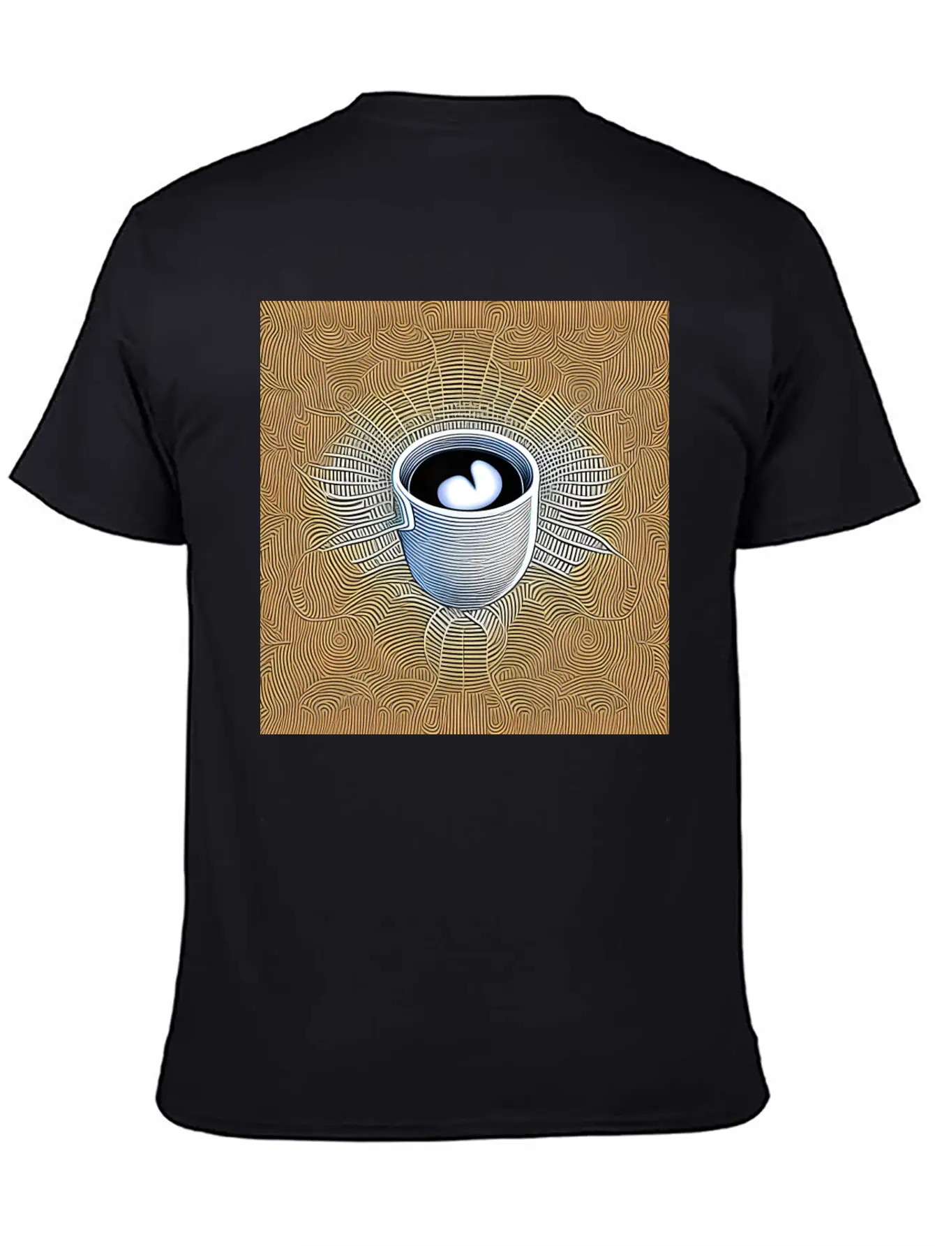Morning Coffee Unisex Casual T-Shirt – Clean Design For Daily Comfort