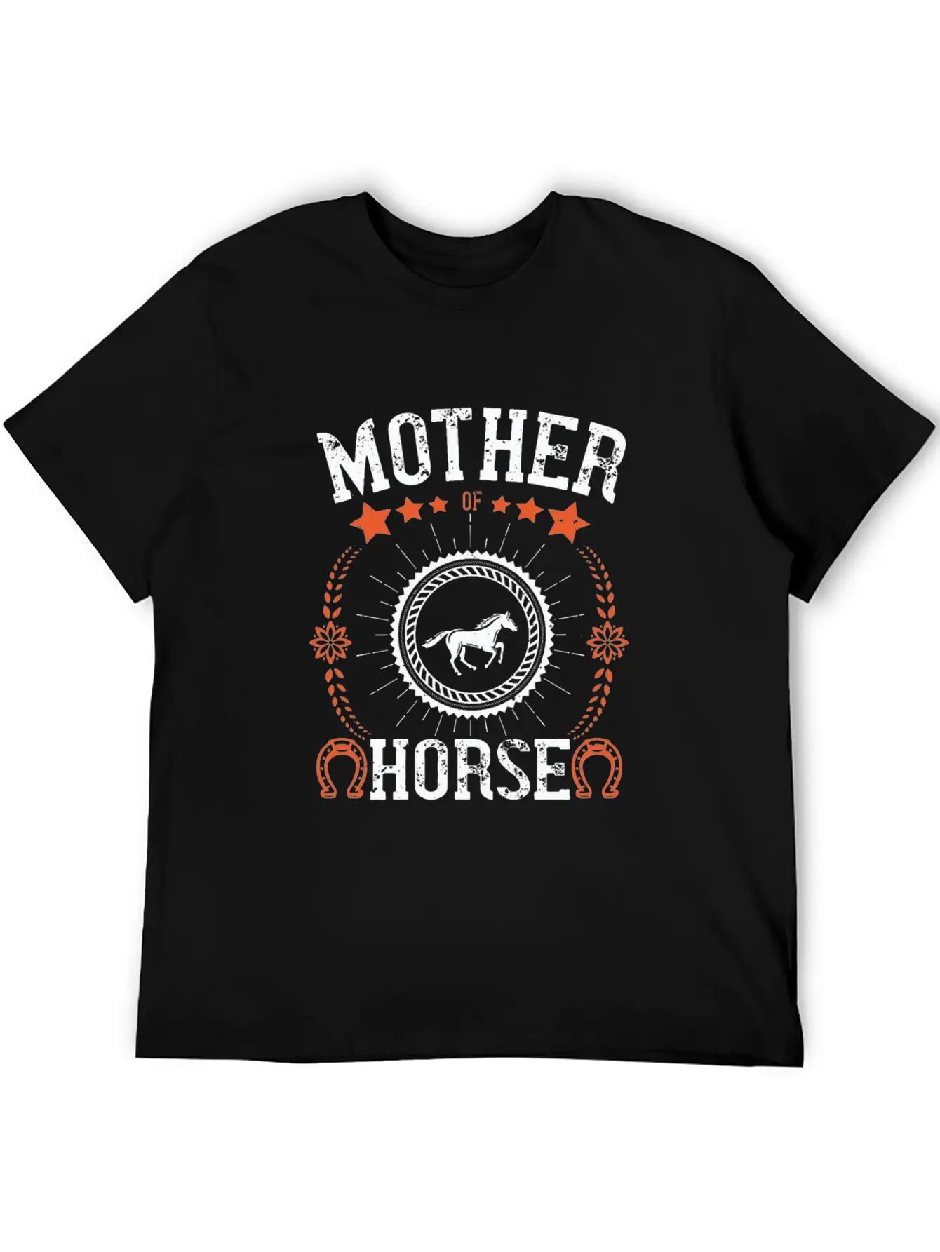 Mother Of Horse Unisex Short Sleeve Soft Cotton T-Shirt – Casual Everyday Wear