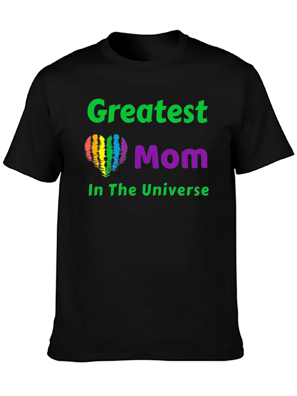 Mother's Day. Greatest Mom In The Universe. Essential Cotton Tee For Daily Outfits – Unisex Style