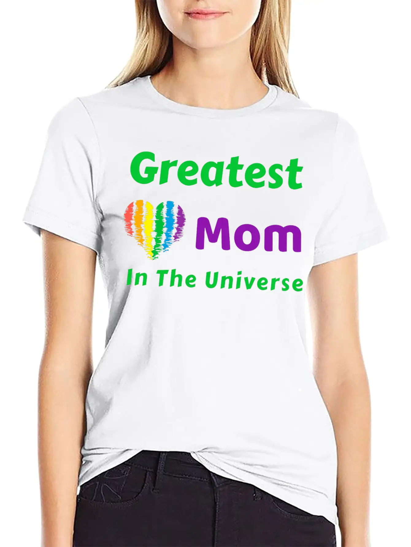 Mother's Day. Greatest Mom In The Universe. Essential Cotton Tee For Daily Outfits – Unisex Style