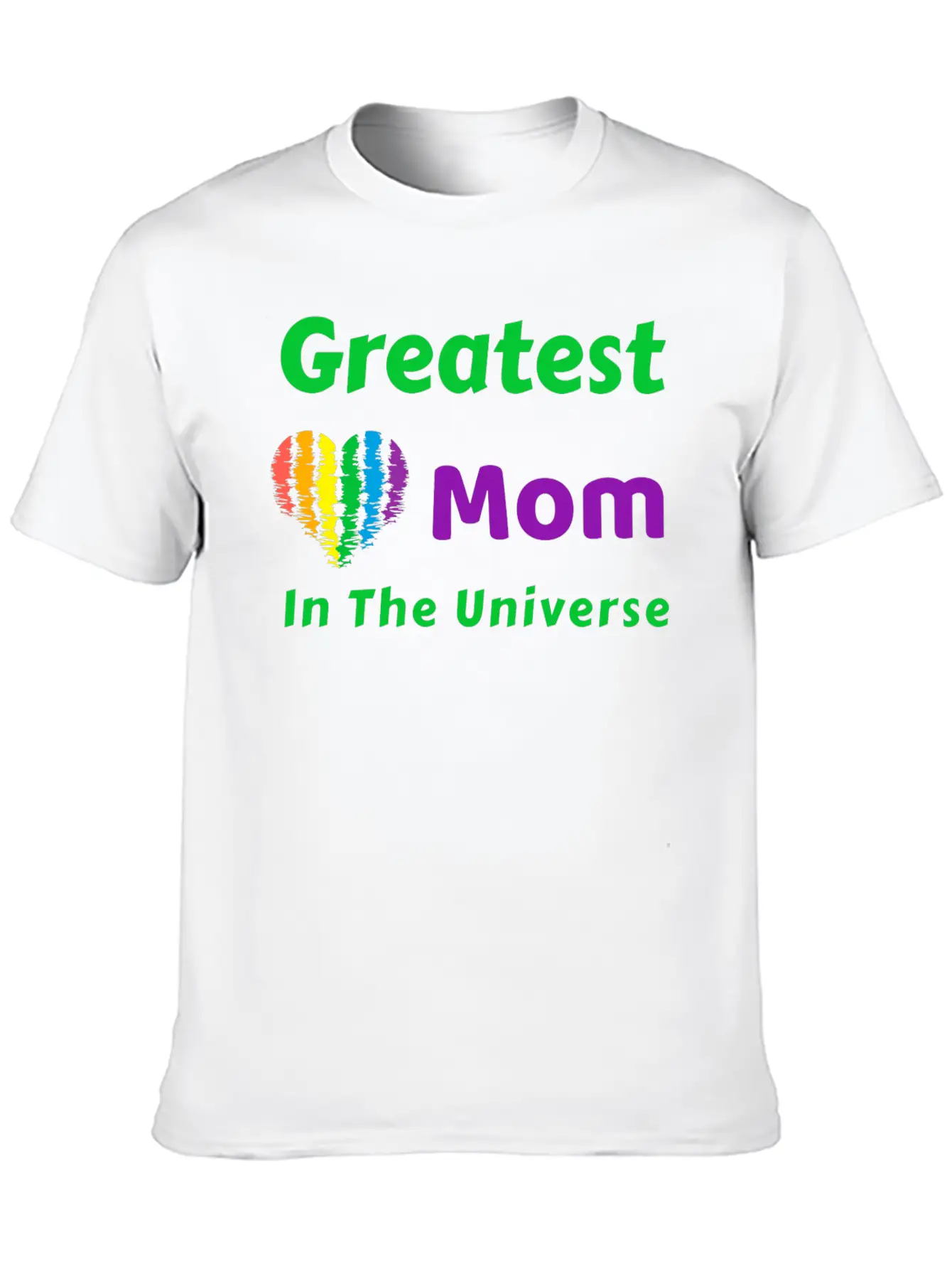 Mother's Day. Greatest Mom In The Universe. Essential Cotton Tee For Daily Outfits – Unisex Style