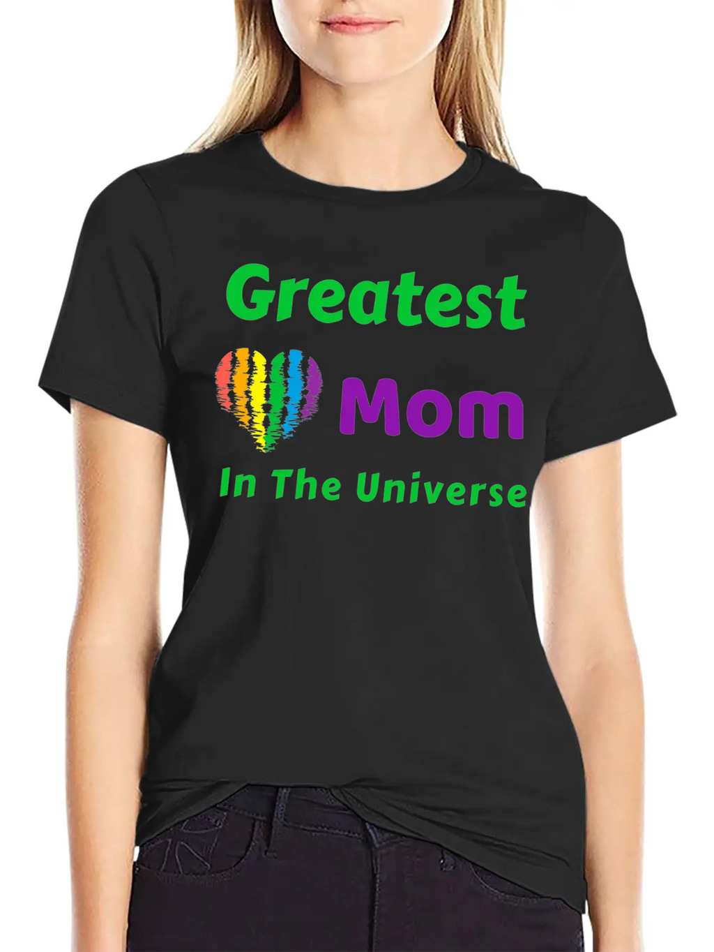 Mother's Day. Greatest Mom In The Universe. Essential Cotton Tee For Daily Outfits – Unisex Style