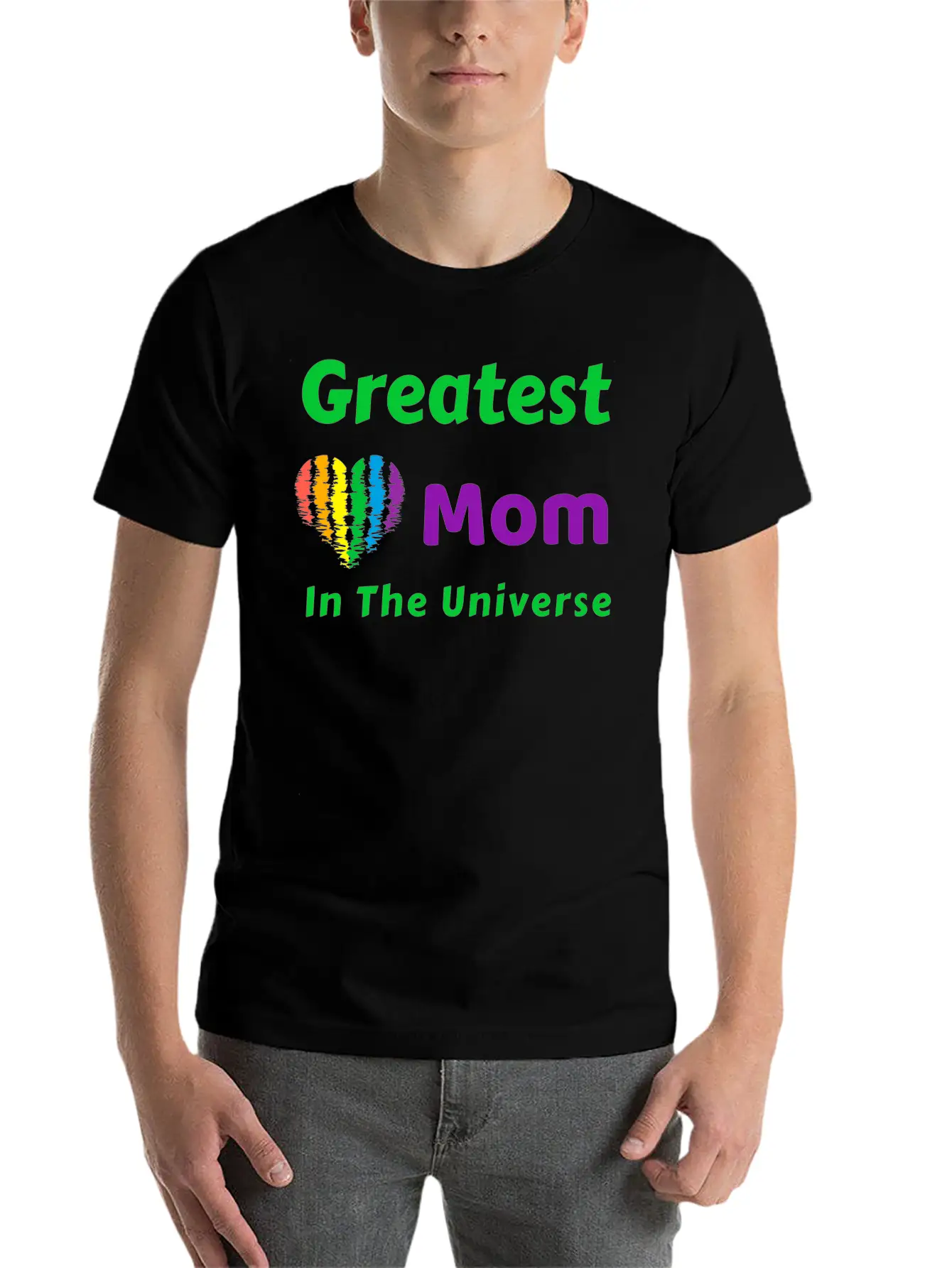 Mother's Day. Greatest Mom In The Universe. Essential Cotton Tee For Daily Outfits – Unisex Style