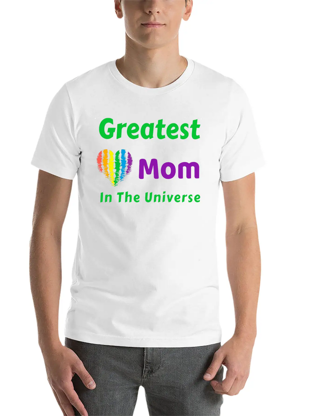 Mother's Day. Greatest Mom In The Universe. Essential Cotton Tee For Daily Outfits – Unisex Style