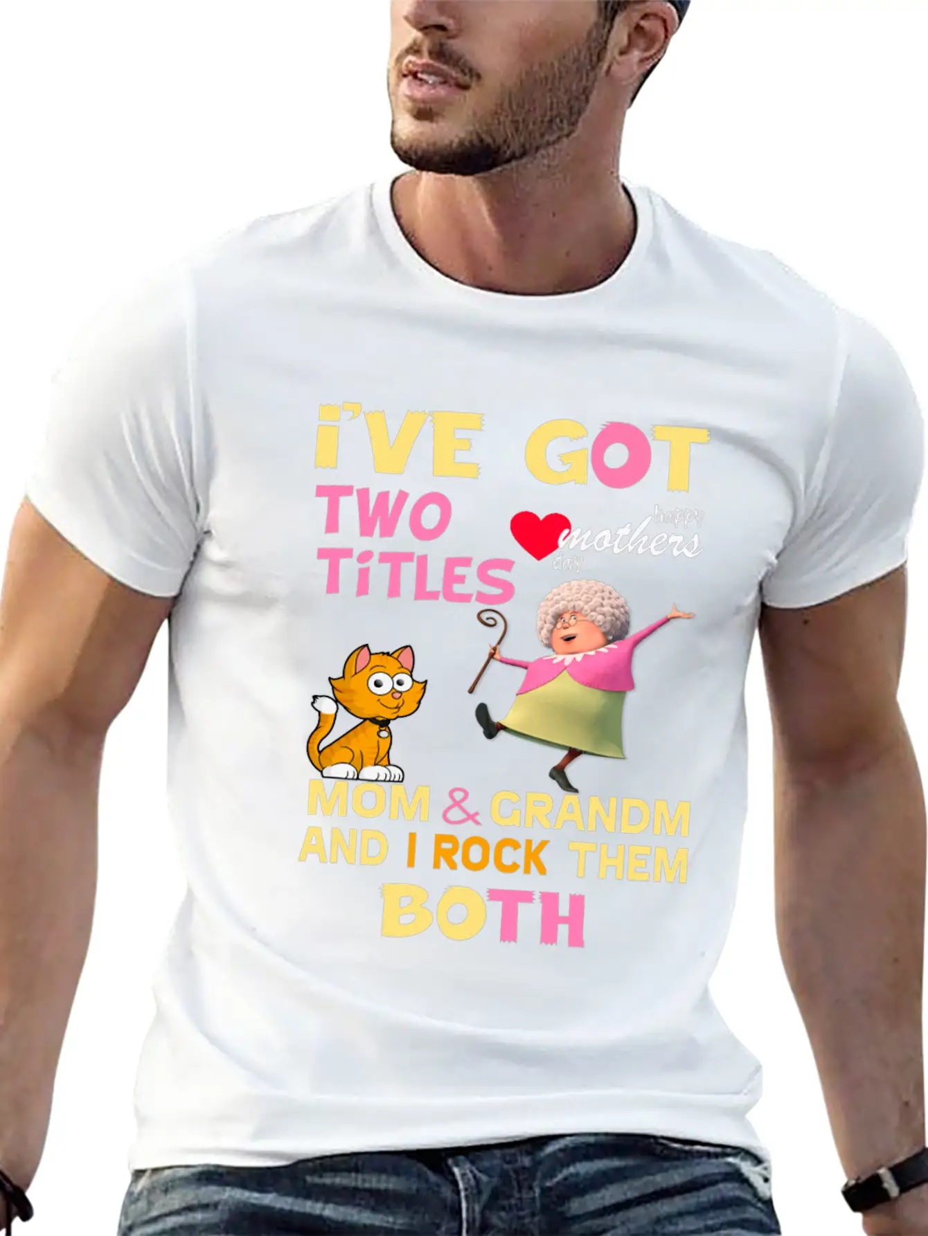 Mothers Day Unisex Short Sleeve Soft Cotton T-Shirt – Casual Everyday Wear