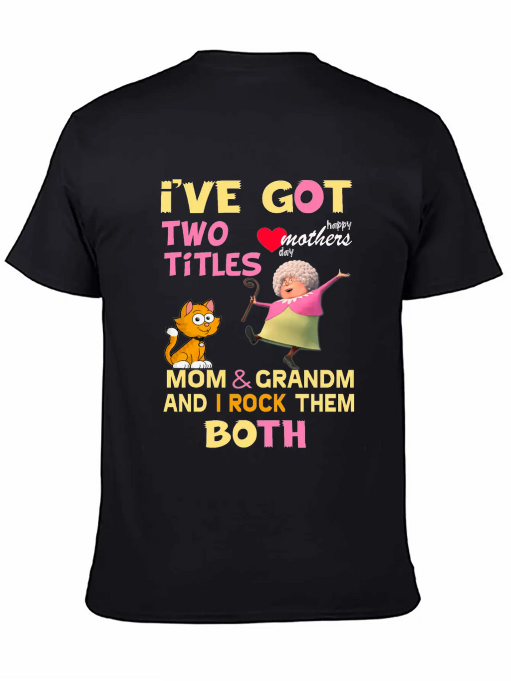 Mothers Day Unisex Short Sleeve Soft Cotton T-Shirt – Casual Everyday Wear