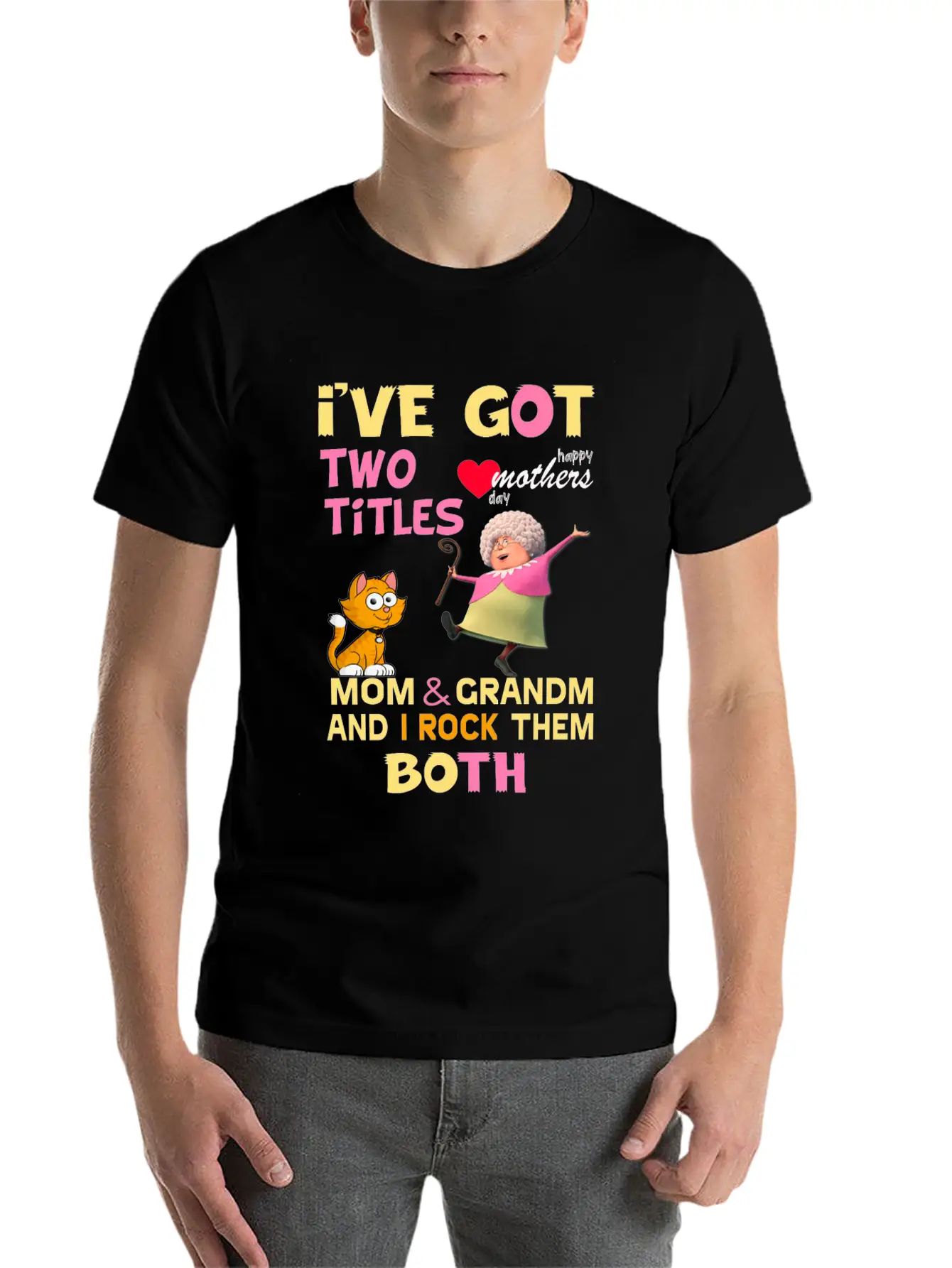Mothers Day Unisex Short Sleeve Soft Cotton T-Shirt – Casual Everyday Wear