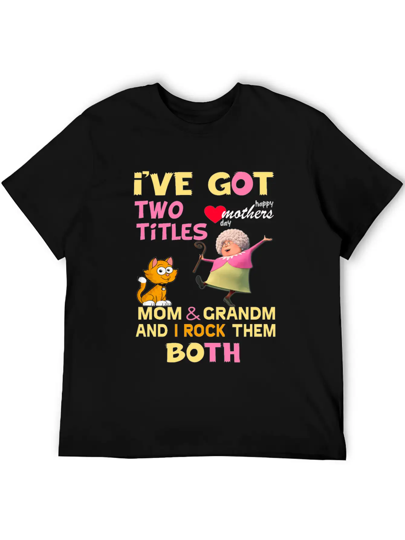 Mothers Day Unisex Short Sleeve Soft Cotton T-Shirt – Casual Everyday Wear