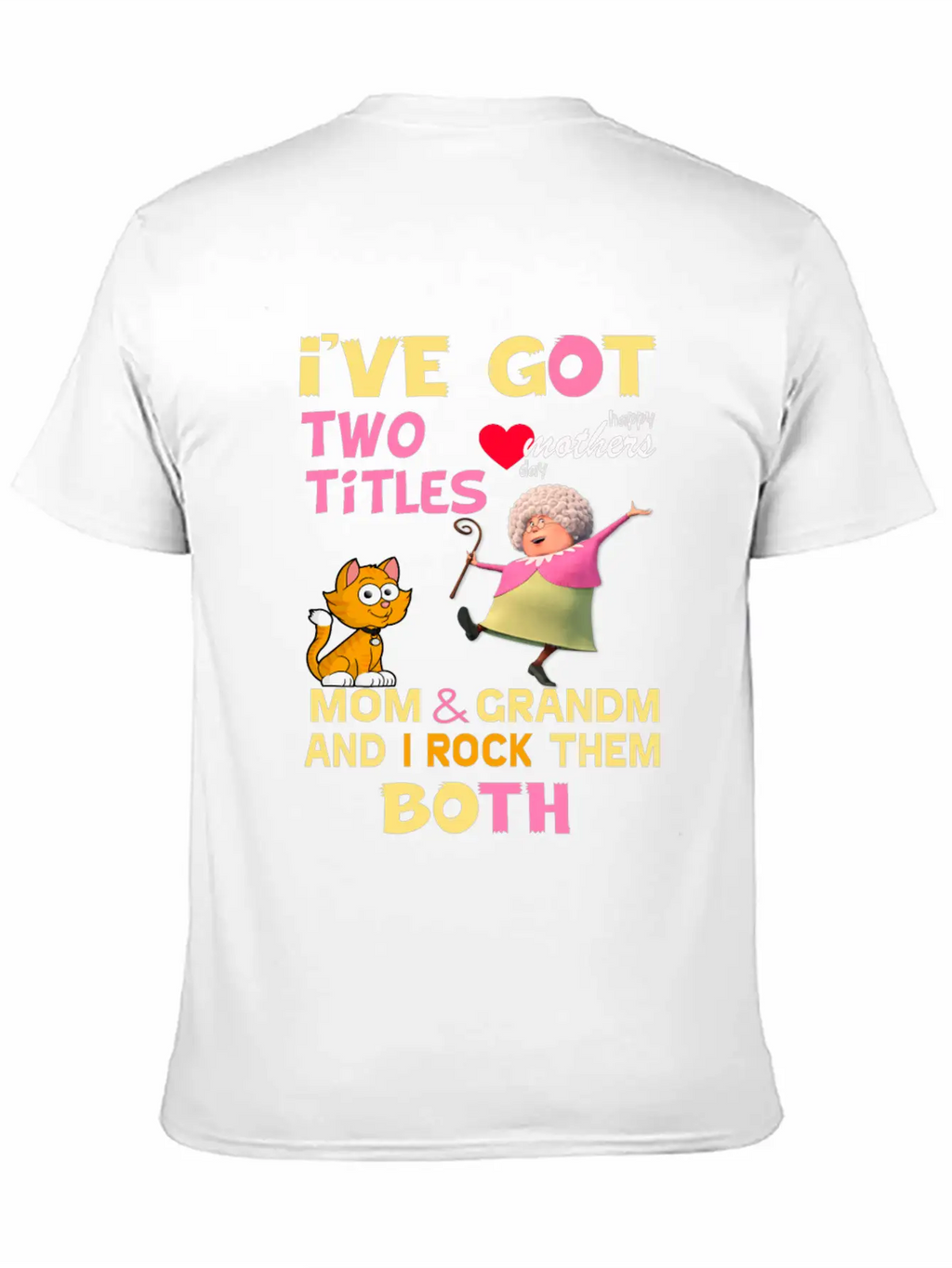 Mothers Day Unisex Short Sleeve Soft Cotton T-Shirt – Casual Everyday Wear