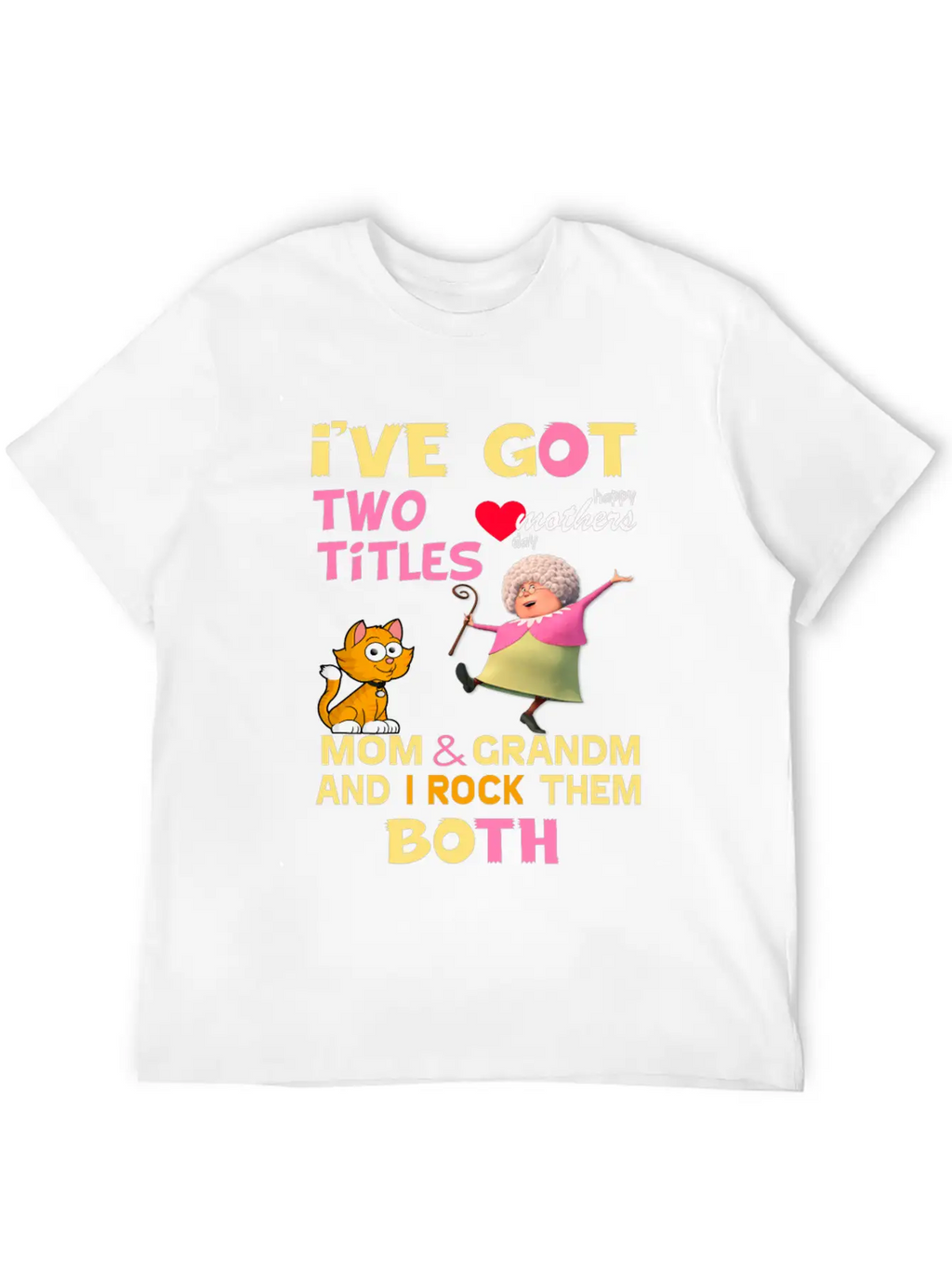 Mothers Day Unisex Short Sleeve Soft Cotton T-Shirt – Casual Everyday Wear