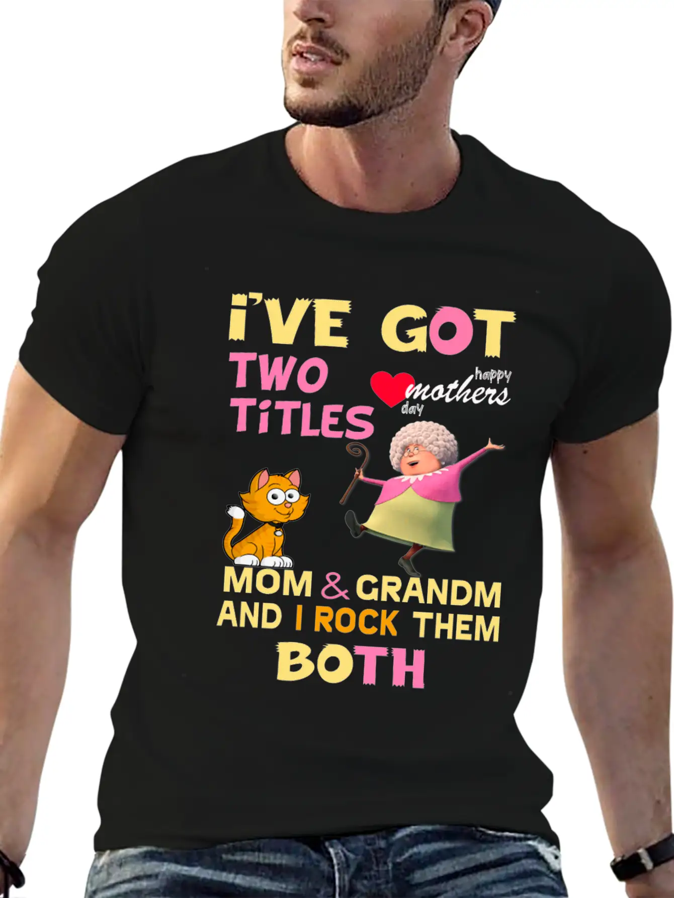 Mothers Day Unisex Short Sleeve Soft Cotton T-Shirt – Casual Everyday Wear