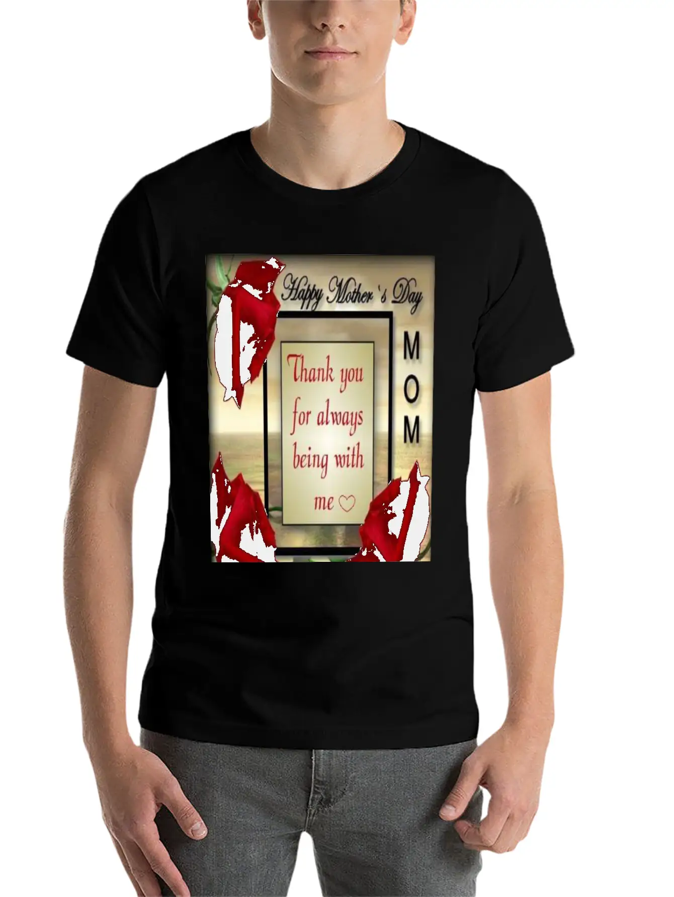 Mother's Day,happy Mother's Day Essential Cotton Tee For Daily Outfits – Unisex Style
