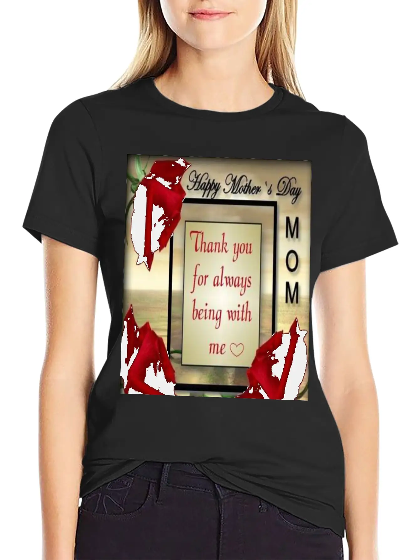 Mother's Day,happy Mother's Day Essential Cotton Tee For Daily Outfits – Unisex Style