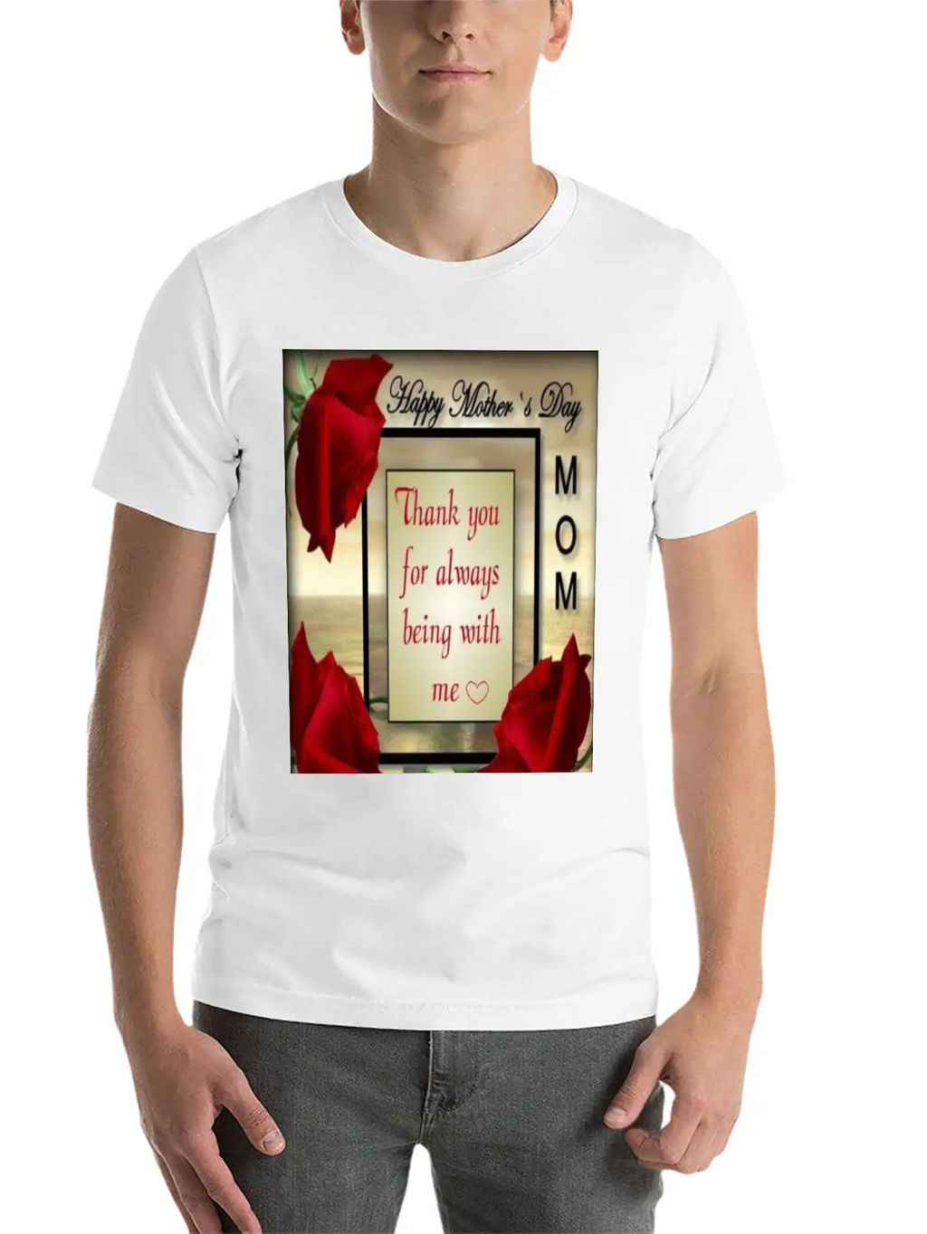 Mother's Day,happy Mother's Day Essential Cotton Tee For Daily Outfits – Unisex Style