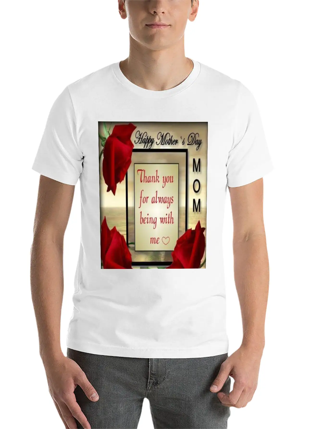Mother's Day,happy Mother's Day Essential Cotton Tee For Daily Outfits – Unisex Style