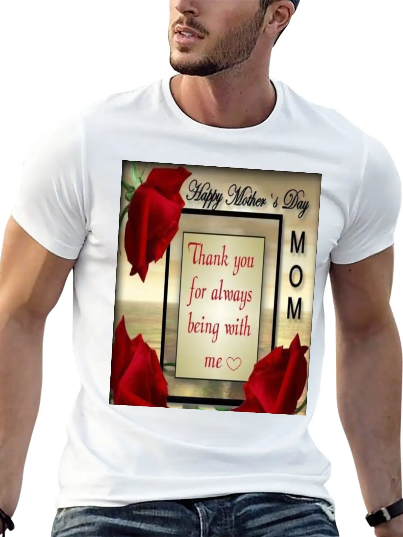 Mother's Day,happy Mother's Day Essential Cotton Tee For Daily Outfits – Unisex Style