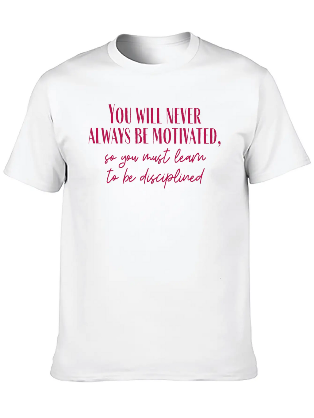 Motivated Unisex Casual T-Shirt – Clean Design For Daily Comfort