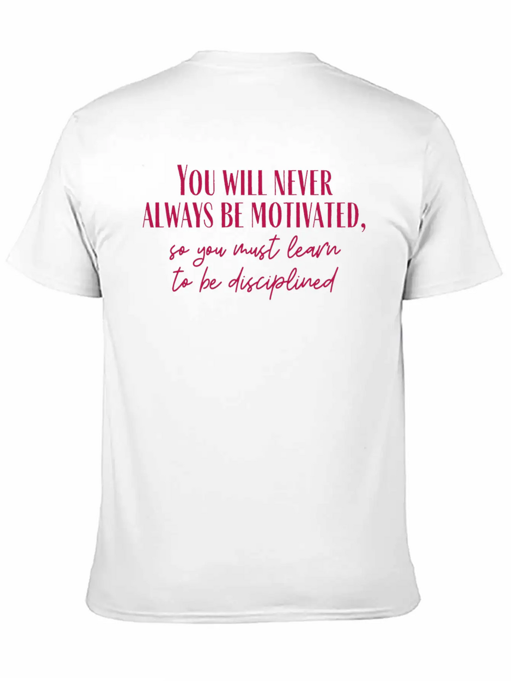 Motivated Unisex Casual T-Shirt – Clean Design For Daily Comfort
