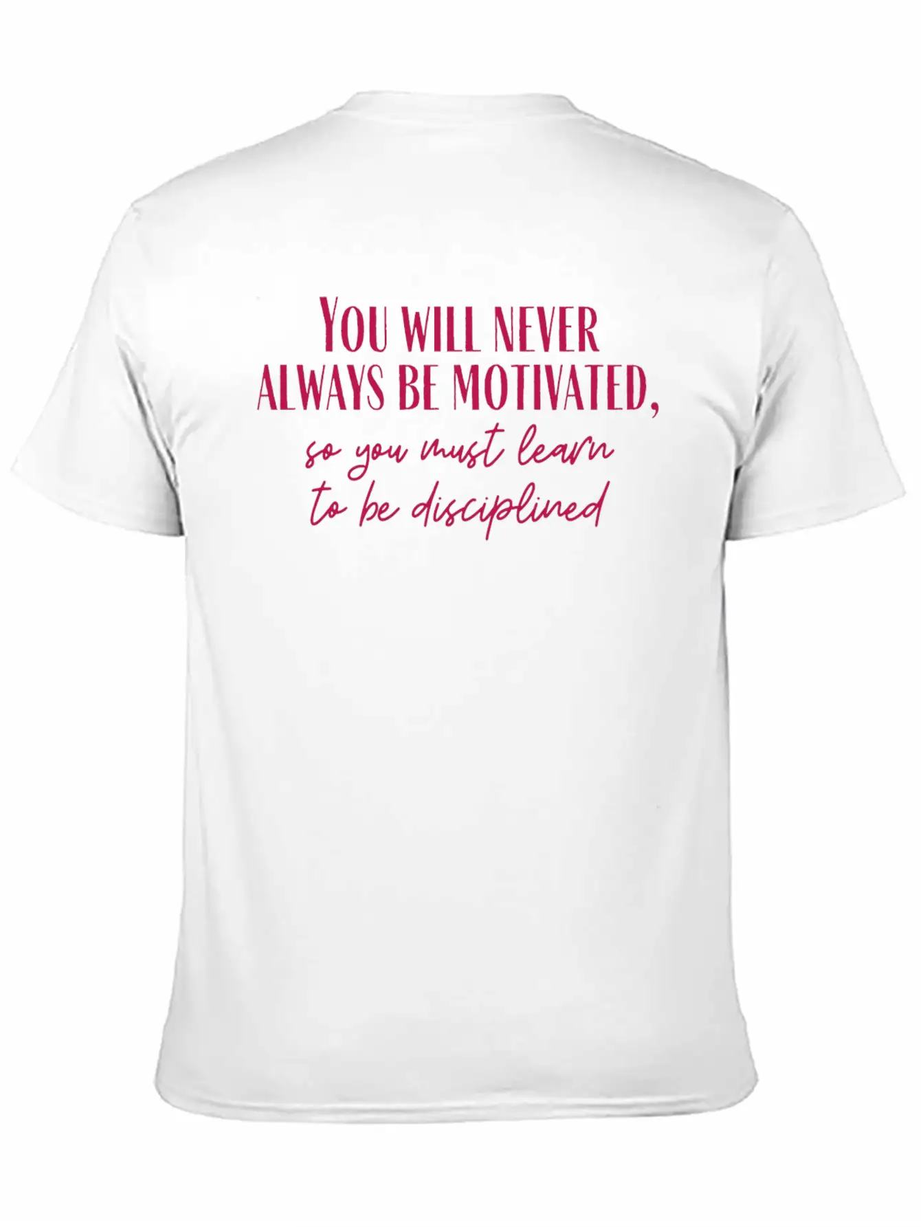 Motivated Unisex Casual T-Shirt – Clean Design For Daily Comfort