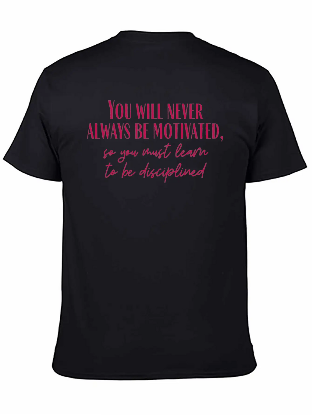 Motivated Unisex Casual T-Shirt – Clean Design For Daily Comfort