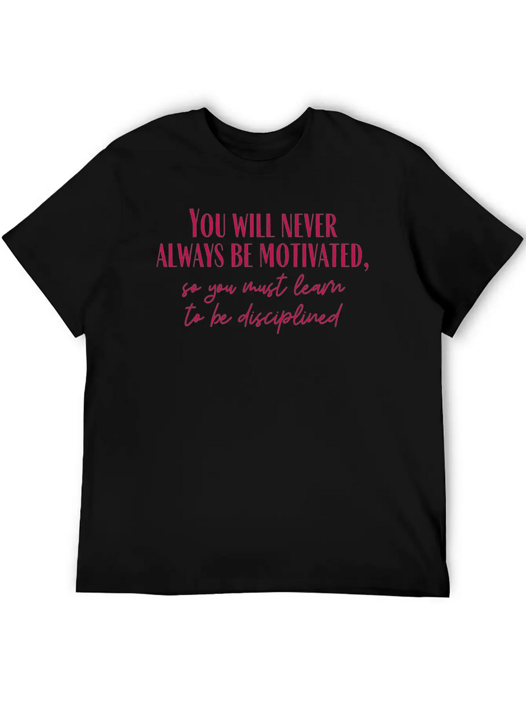 Motivated Unisex Casual T-Shirt – Clean Design For Daily Comfort