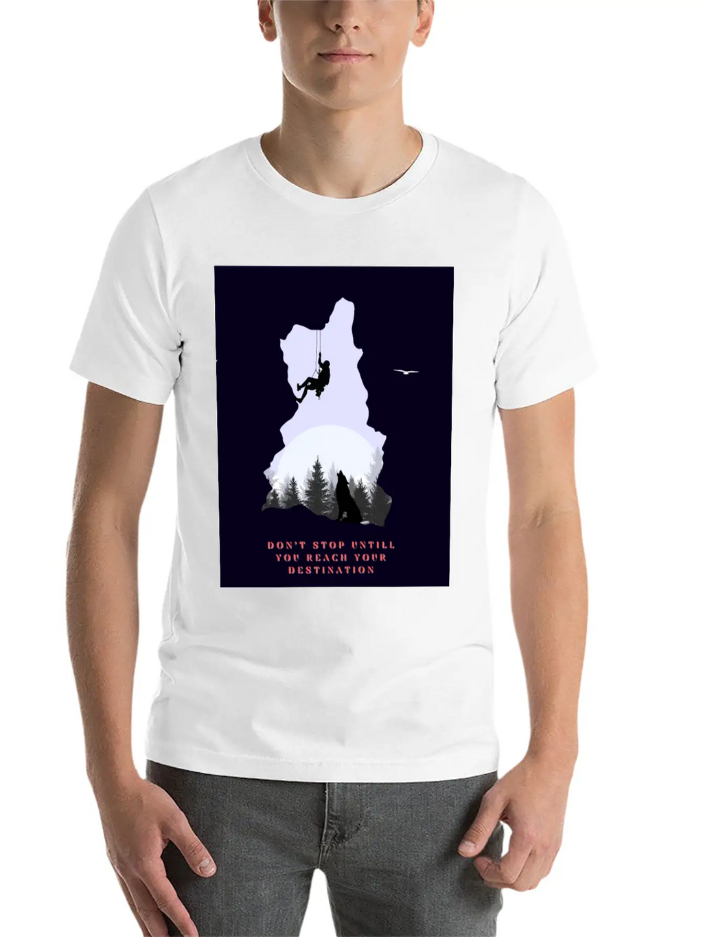 Motivation Casual Graphic T-Shirt – Simple And Comfortable Daily Wear