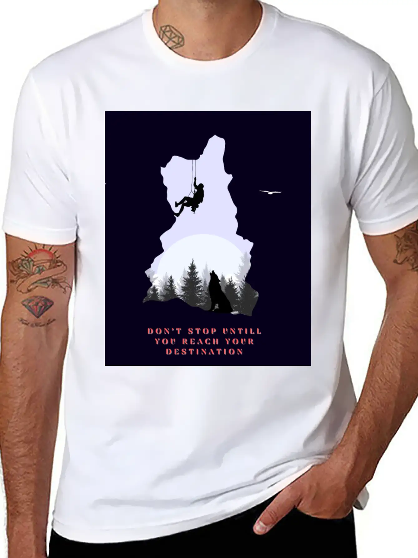 Motivation Casual Graphic T-Shirt – Simple And Comfortable Daily Wear