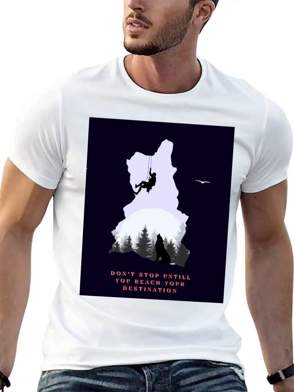 Motivation Casual Graphic T-Shirt – Simple And Comfortable Daily Wear